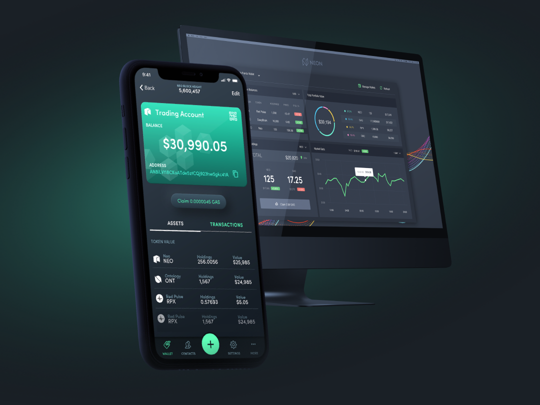 Neon Wallet - Simpli